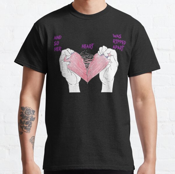 Traditional Tattoo T Shirt- Heart With Promise Traditional Tattoo T Shirt- Heart With Promise