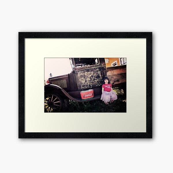 Coca Cola...Delicious and Refreshing!!!! Framed Art Print