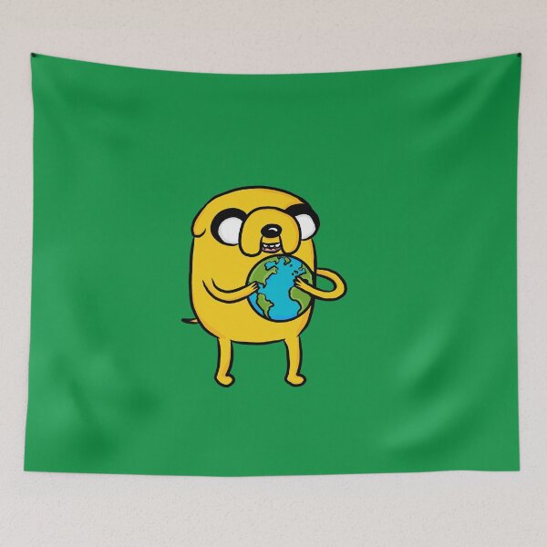 Item preview, Earth Day Jake - Adventure Time designed and sold by RoserinArt.