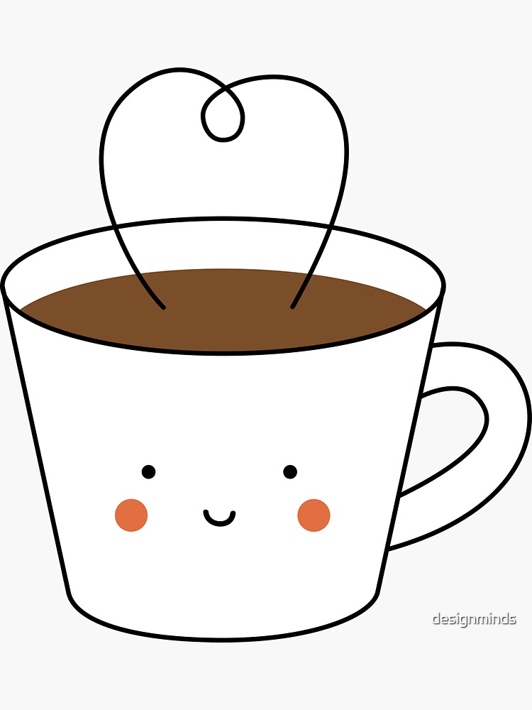 Cute N Kawaii: How To Draw A Kawaii Coffee Cup