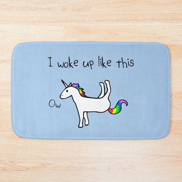 Item preview, OW I Woke Up Like This (Unicorn) designed and sold by jezkemp.