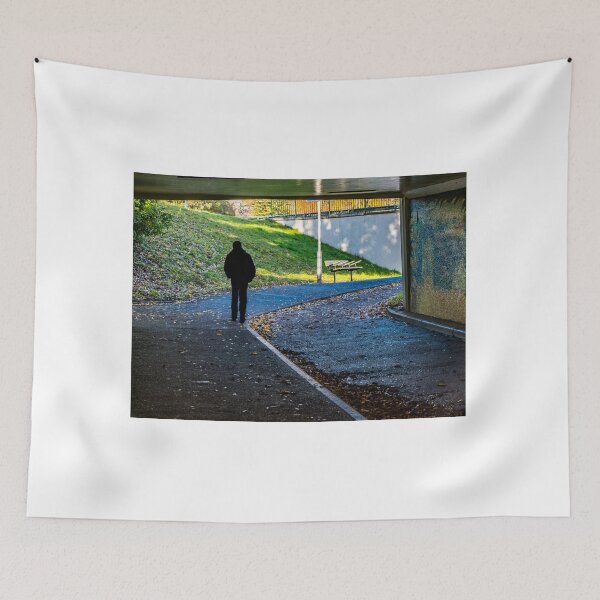 Item preview, Silhouette of a person in subway designed and sold by RW Jemmett.
