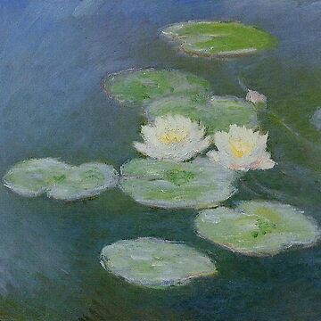 Artwork thumbnail, Monet's "Water Lillies, Evening Effect" by laurens-doodles