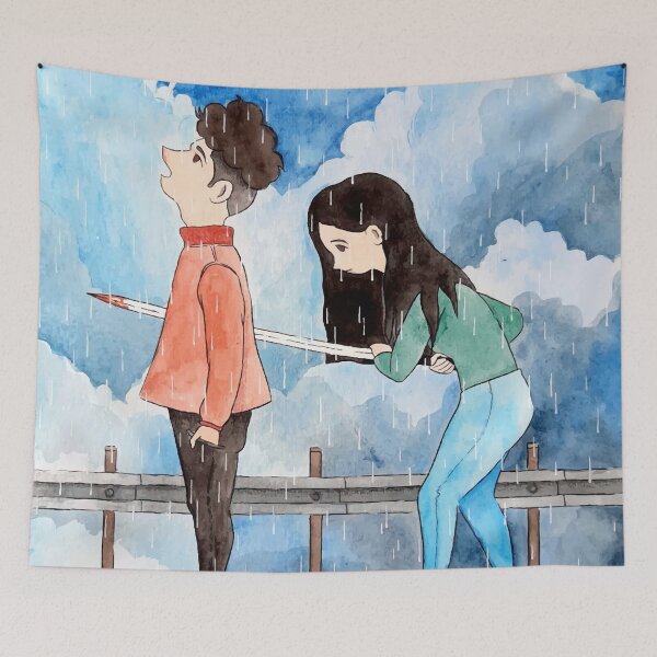 Item preview, Watercolor illustration, "betrayal" designed and sold by inker20.