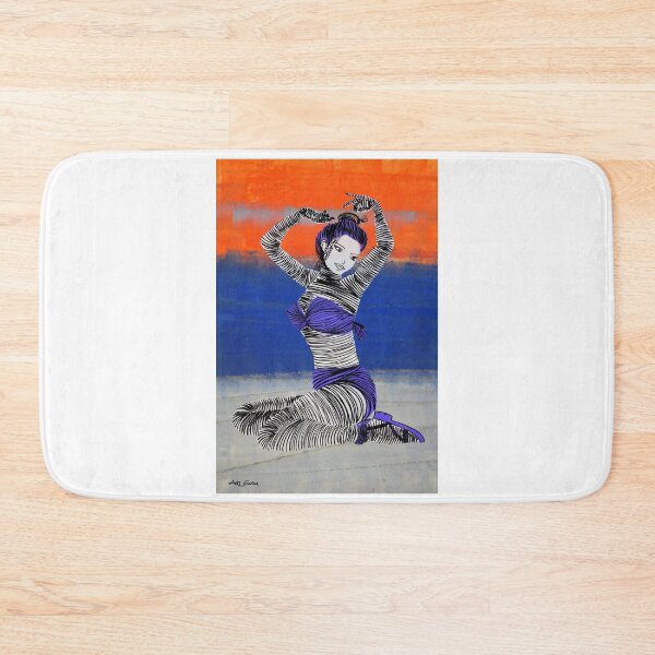Item preview, Lady Dancer Poses By ArtGuru 9967 - Acrylic On Paper designed and sold by Art Guru.