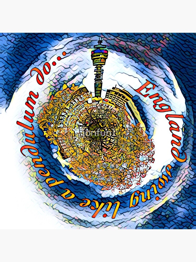 "England swing like a pendulum do" Poster by jonfun1 Redbubble