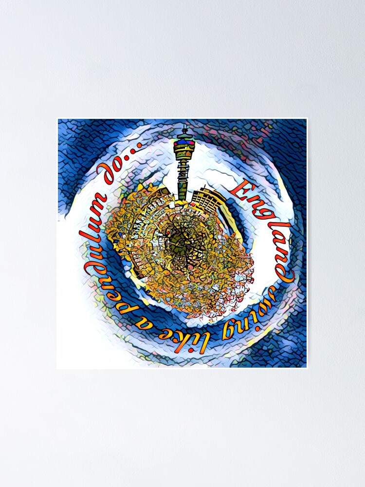 "England swing like a pendulum do" Poster by jonfun1 Redbubble