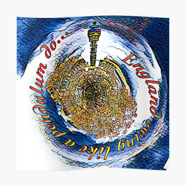 "England swing like a pendulum do" Poster by jonfun1 Redbubble
