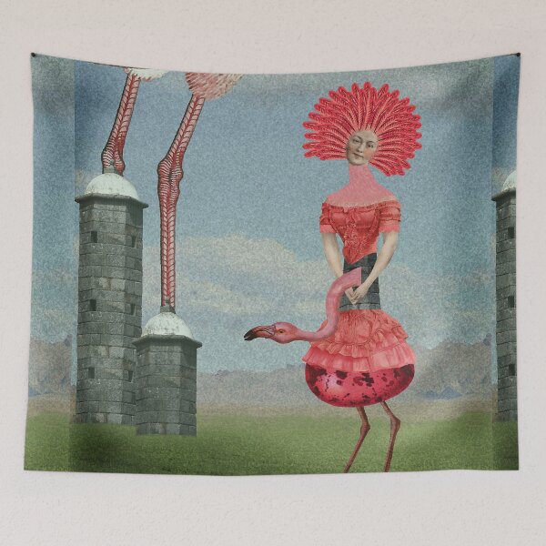 Item preview, Ballerina Flamingo designed and sold by Loveday Funck.