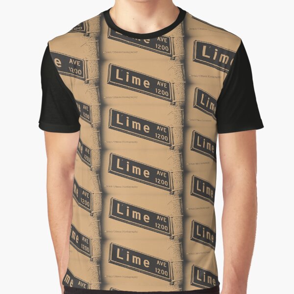 Lime Avenue, Long Beach, CA Issue126 Edition Graphic T-Shirt