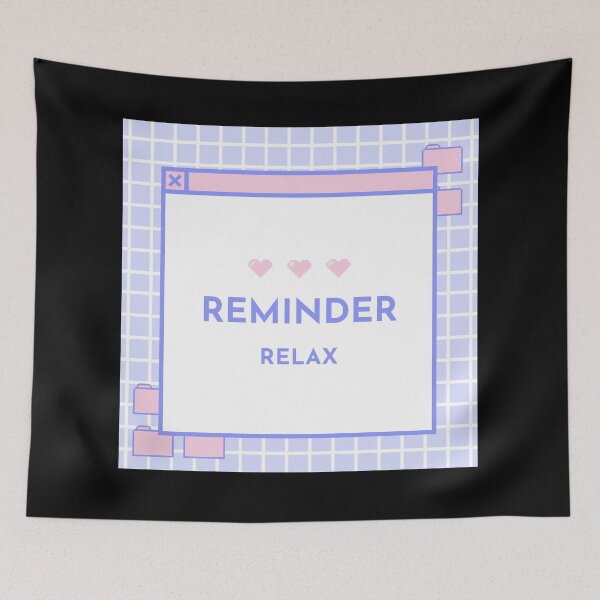 Item preview, Relax Encouragement PS Cute Funny Gift Sarcastic Happy Fun Introvert Awkward Geek Hipster Silly Inspirational Motivational Birthday Present designed and sold by EpsilonEridani.