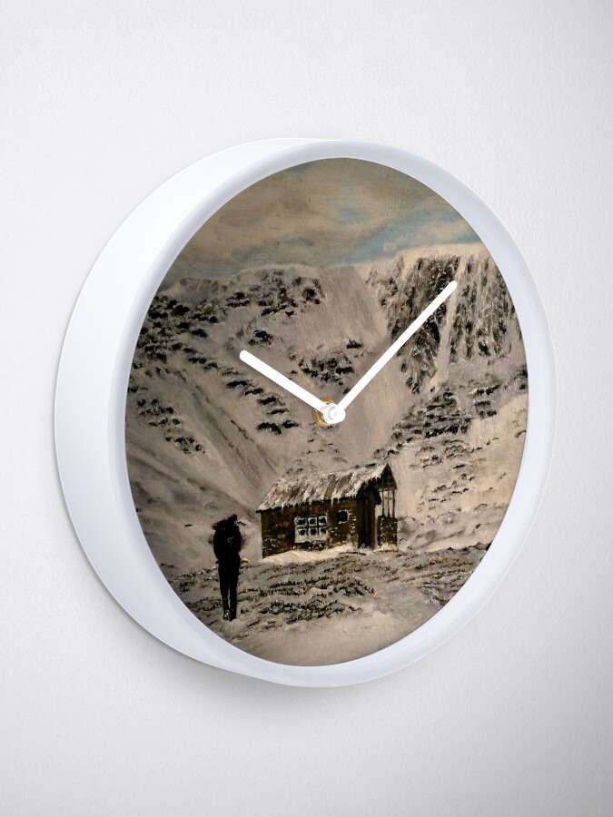 Alternate view of Scottish Highlands - Clock Clock