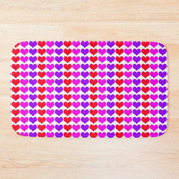 Item preview, Bright Hearts Print White Background designed and sold by Sharon Schwalbe.