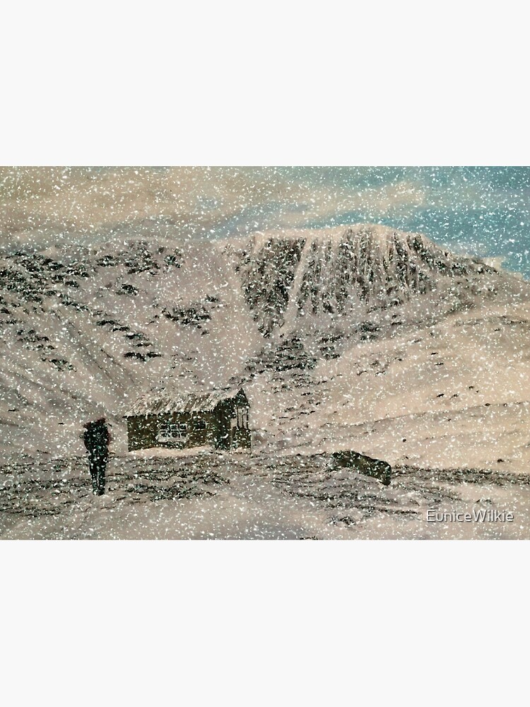 Snowy Scottish Highlands - Wall Art by EuniceWilkie