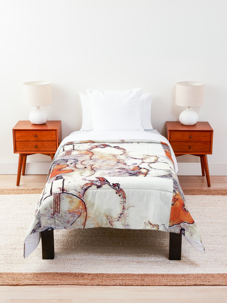 Alternate view of New Year Violin Comforter