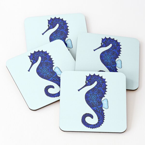 Item preview, Indigo Seahorse designed and sold by Calen  Picard-Carroll.