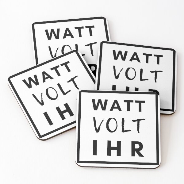 Artikelvorschau, Watt Volt Ihr, Geschenk, Geschenkidee, Lustige Sprüche, coole Sprüche entworfen und verkauft von Rautee.