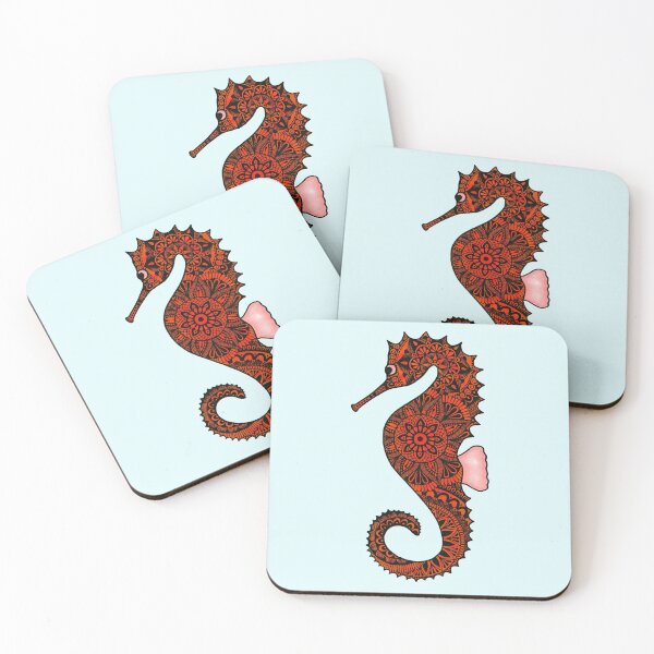 Item preview, Orange Seahorse designed and sold by Calen  Picard-Carroll.