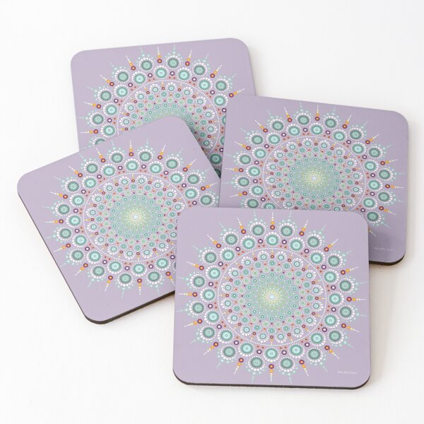 Item preview, Turquoise on LilaC designed and sold by mandalaspot.