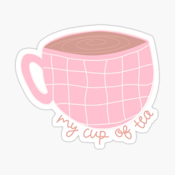 "Cup of Tea" Sticker by rgldesigns Redbubble