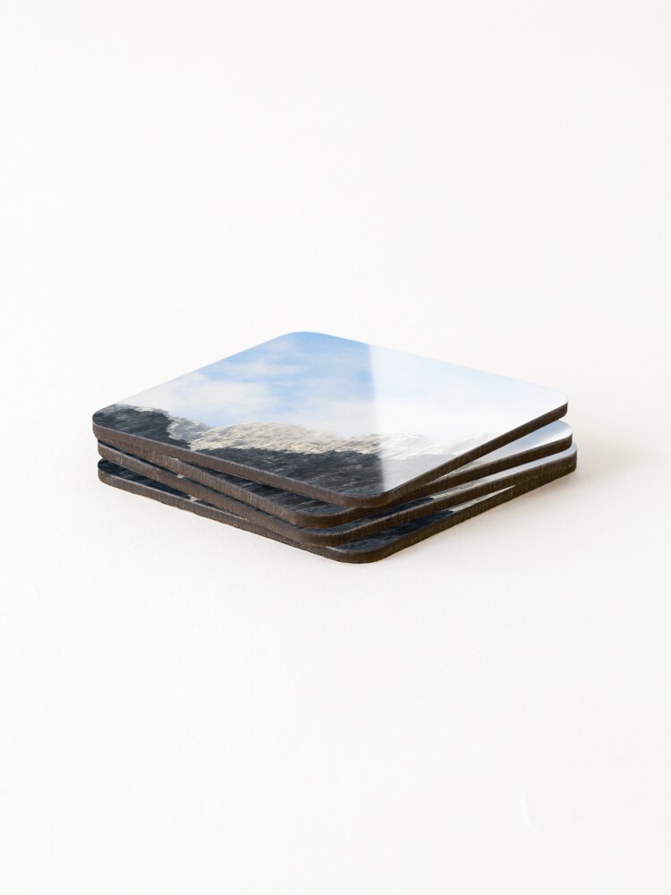 Thumbnail 4 of 5, Coasters (Set of 4), Winter Rocks designed and sold by jivkovb.