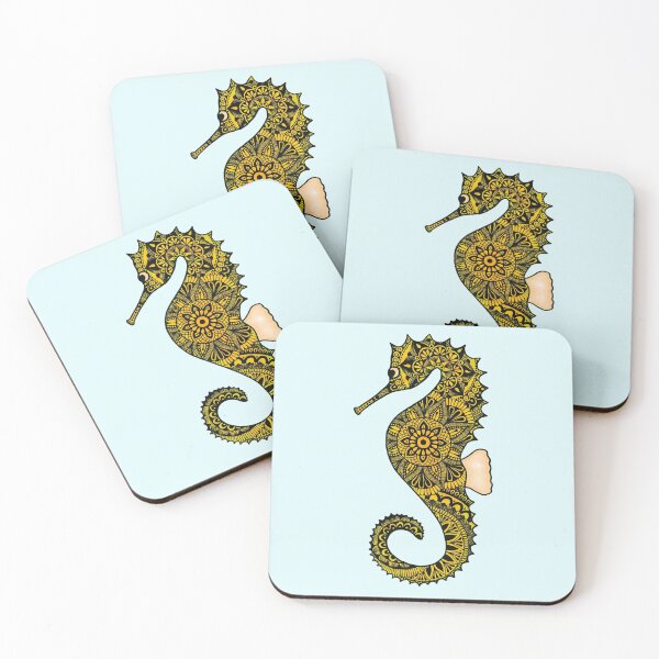 Item preview, Yellow Seahorse designed and sold by Calen  Picard-Carroll.