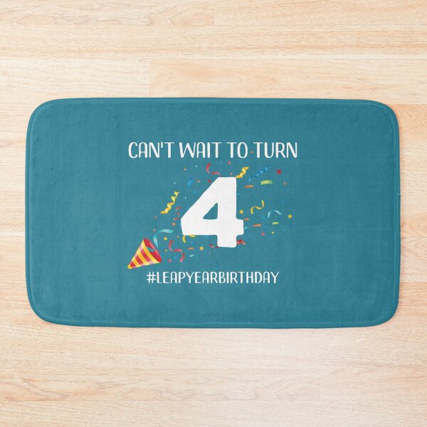 Item preview, Funny Leap Year 16th Birthday Leapling Can't Wait to Turn 4 graphic designed and sold by doodabobs.