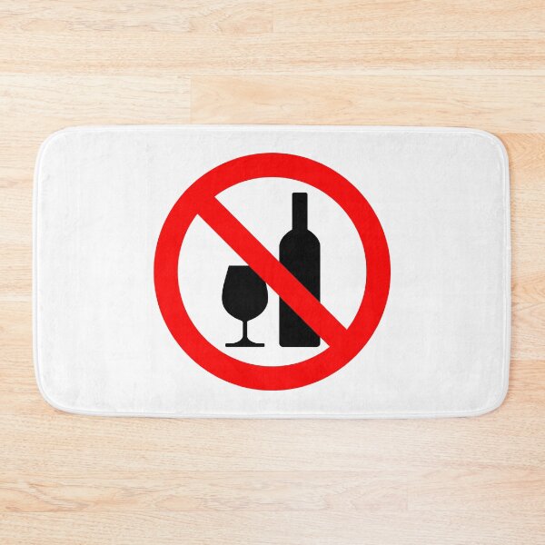 Item preview, Alcohol forbidden! designed and sold by fourretout.