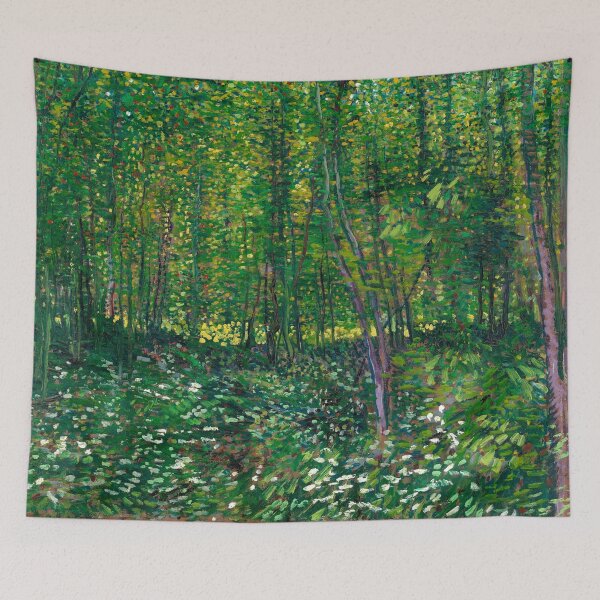 Item preview, Van Gogh "Trees and undergrowth", 1887 designed and sold by Alexandra Dahl.