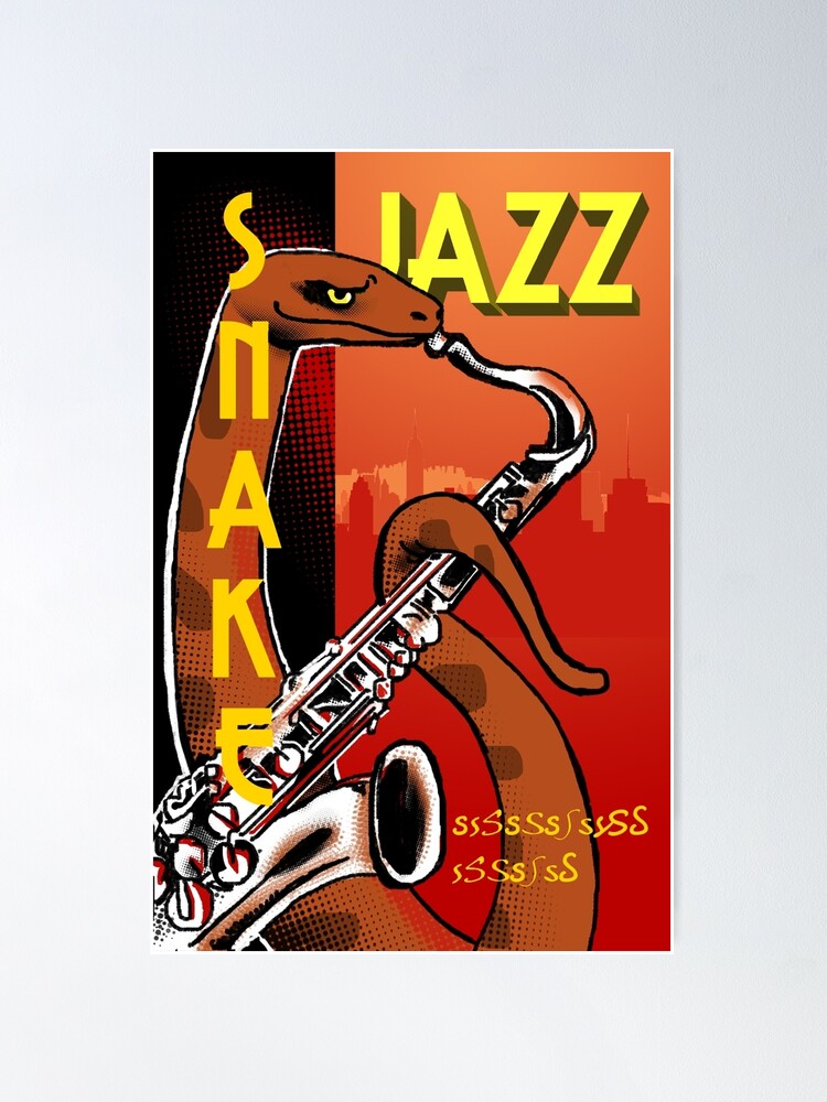 70~80s Vintage antique 木製看板 jazz Snake Jazz Vintage 