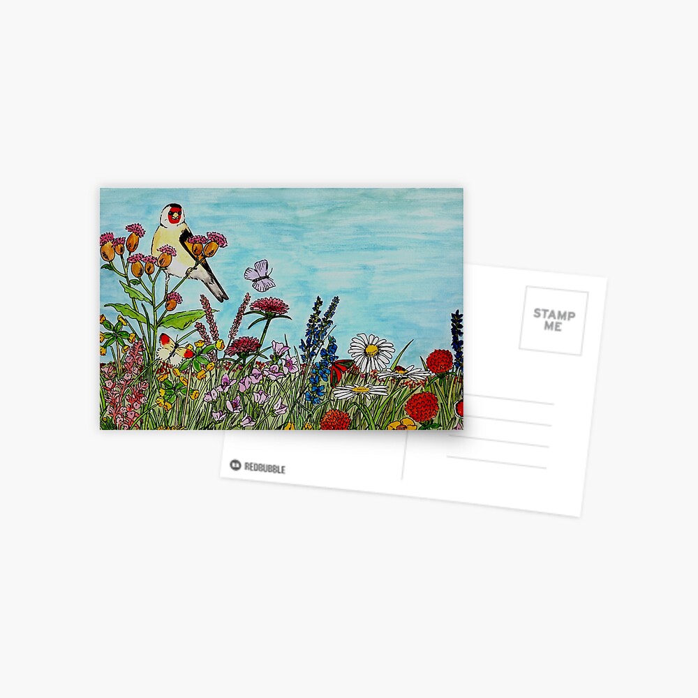 Flower Meadow - Postcard Postcard