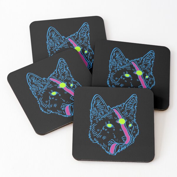Item preview, Split Space Coyote designed and sold by HiddenStash.