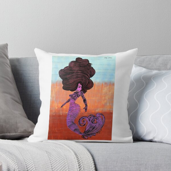 Item preview, Mermaid By ArtGuru 9999 - Acrylic On Paper designed and sold by Art Guru.