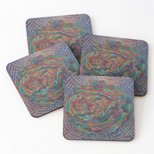 Item preview, The Fire Within - Rainbow Rose designed and sold by Morgan Adams.