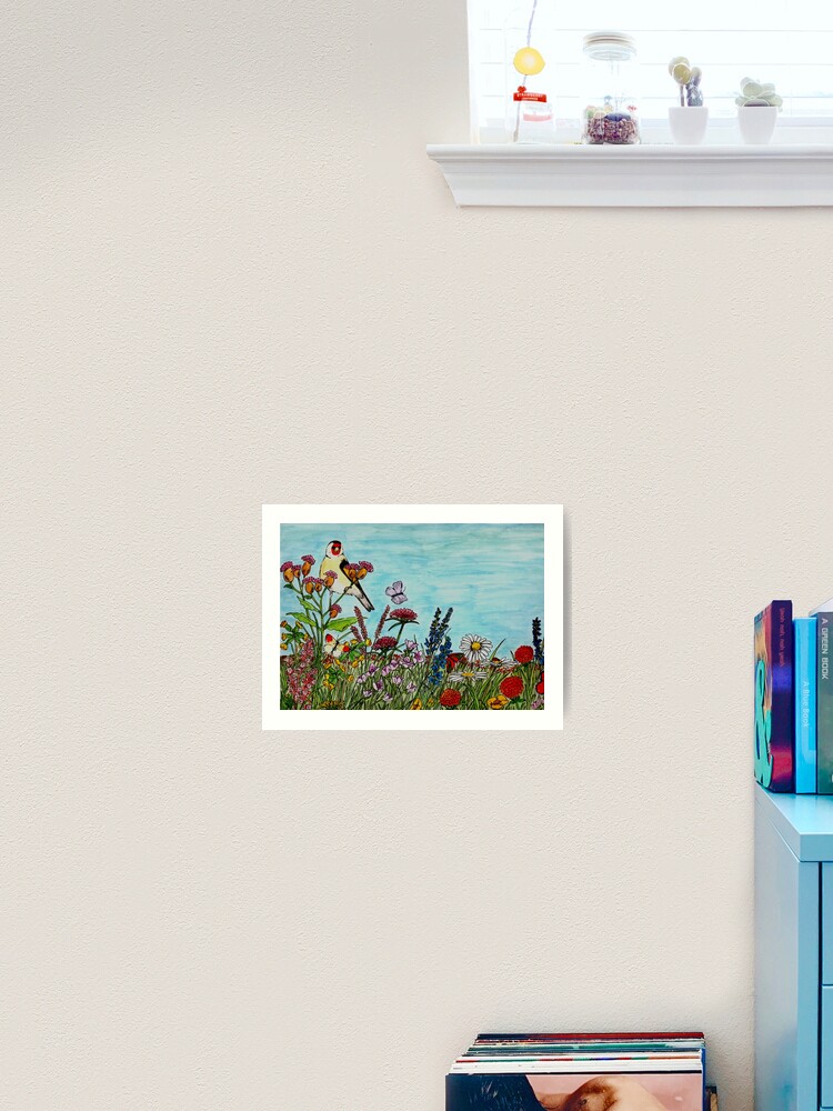 Thumbnail 2 of 3, Art Print, Flower Meadow - Wall Art designed and sold by EuniceWilkie.