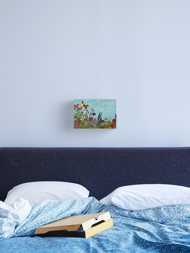 Thumbnail 2 of 3, Canvas Print, Flower Meadow - Wall Art designed and sold by EuniceWilkie.