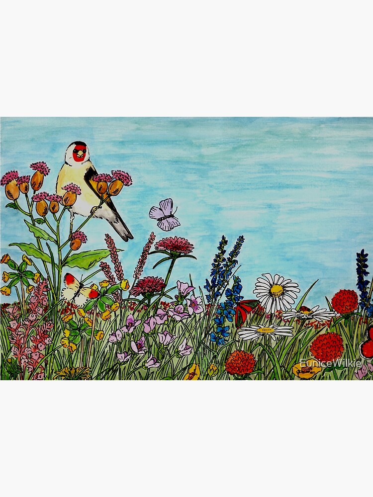 Flower Meadow - Wall Art by EuniceWilkie
