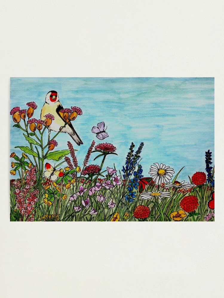 Alternate view of Flower Meadow - Wall Art Photographic Print