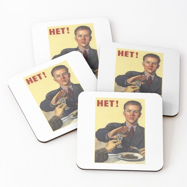 Item preview, Soviet Propaganda Poster - HET! designed and sold by RadicalPrintsByCas.