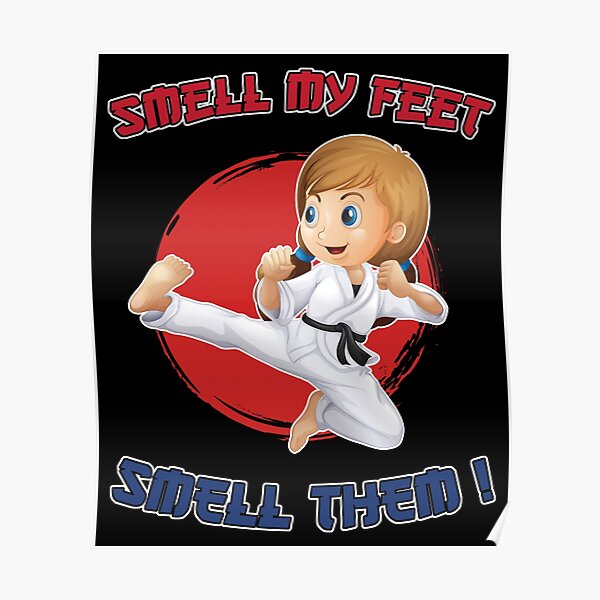 Girls Kids Child TKD Tae Kwon Do Hits Like A Girl Kick Martial Arts T Shirt