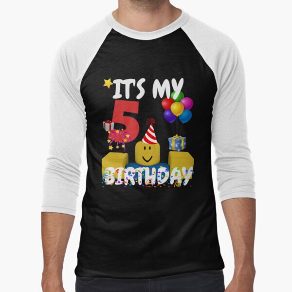 Roblox Birthday Idea T Shirts Redbubble - roblox thanksgiving shirt