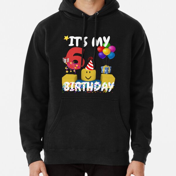 Roblox Noob Birthday Boy It S My 8th Birthday Fun 8 Years Old Gift Pullover Hoodie By Smoothnoob Redbubble - roblox gift ideas for 8 and 10 year old boys