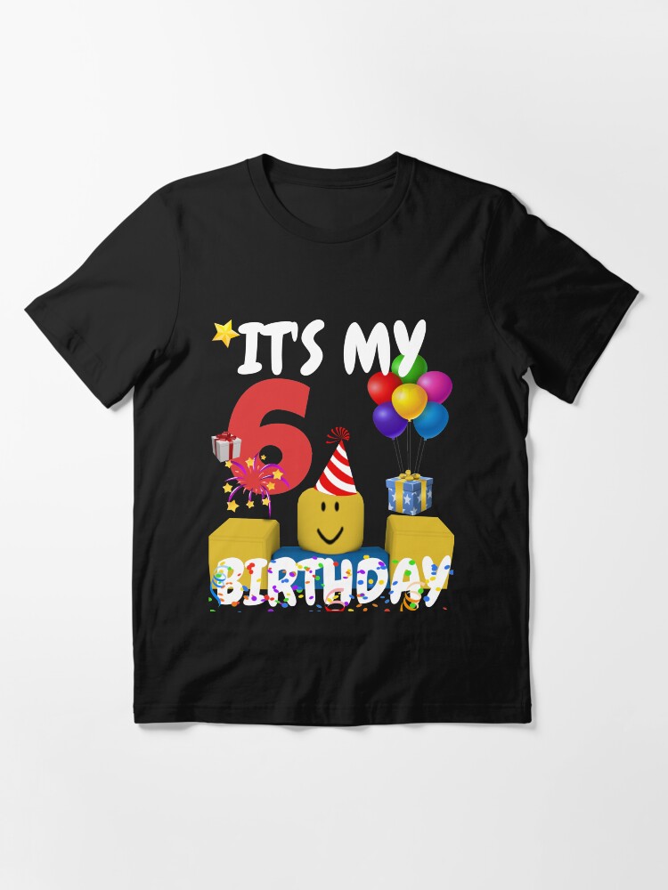 it's my 6th birthday shirt