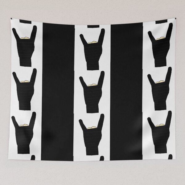 Item preview, Black tape hand Flag designed and sold by timothykrane.