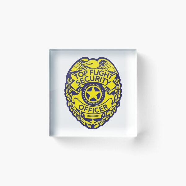 Item preview, Top Flight Security Officer Badge designed and sold by Keendrygoods.