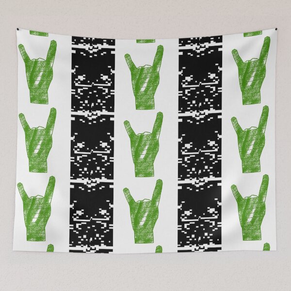 Item preview, Green hand Flag designed and sold by timothykrane.