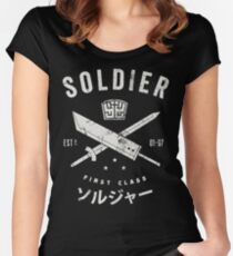SOLDIER Women's Fitted Scoop T-Shirt