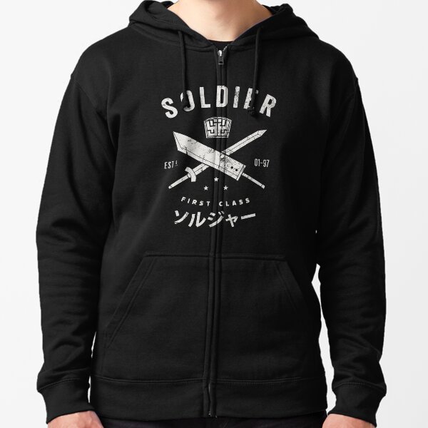 SOLDIER Zipped Hoodie