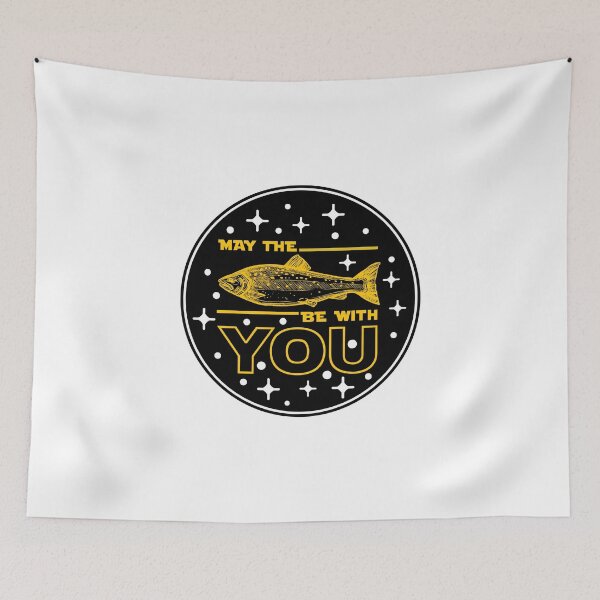 Item preview, May the Fish be with You designed and sold by PopPosters.