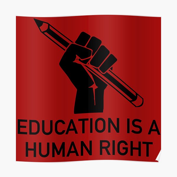 Education For All Posters Redbubble